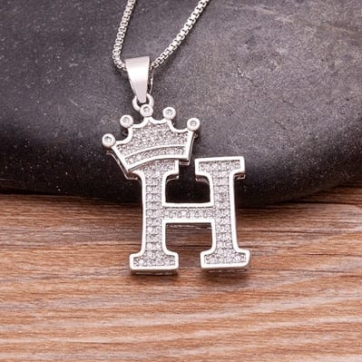 DRESSCODE A-Z Crown Alphabet Chain