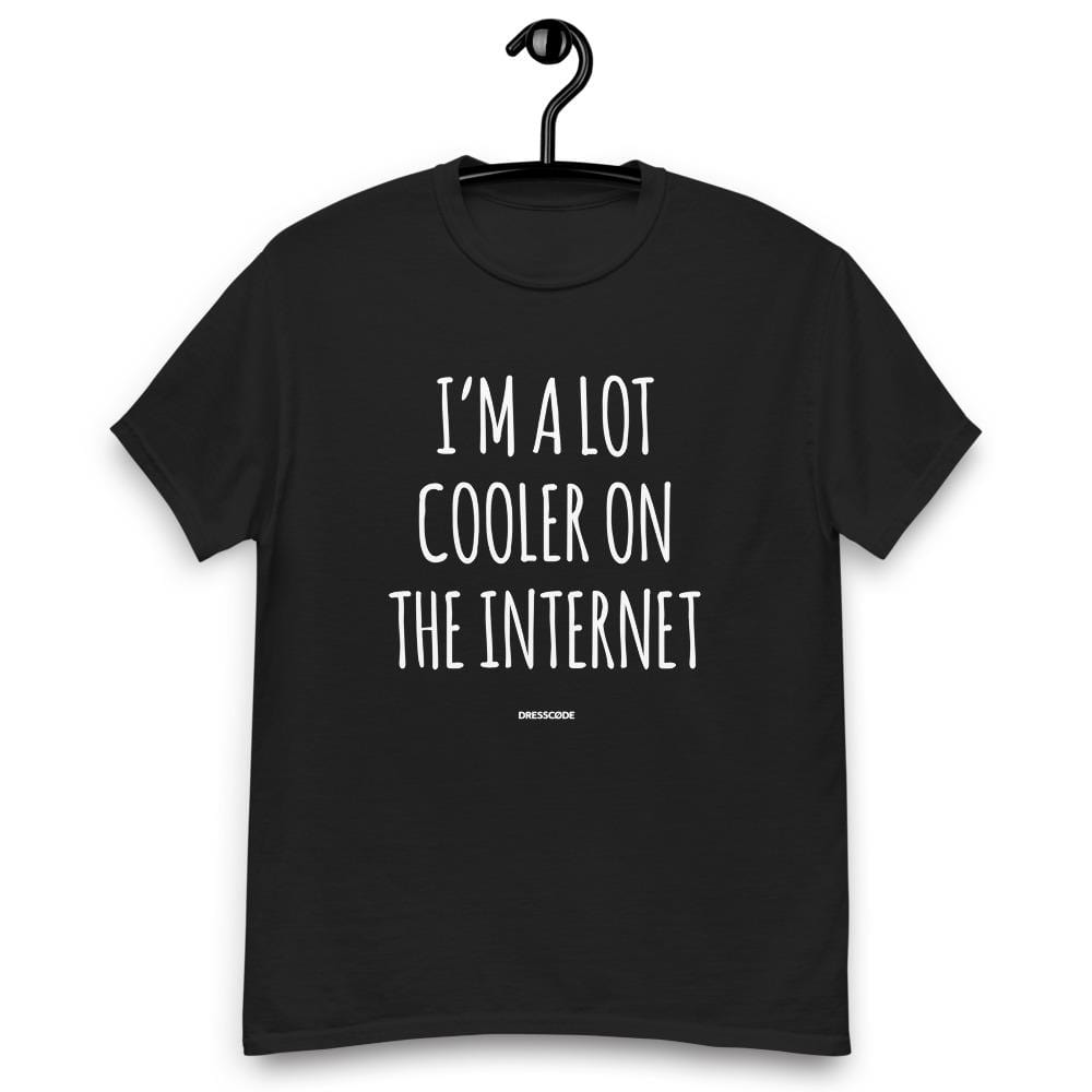 DRESSCODE Black / S I'm a lot cooler on the internet