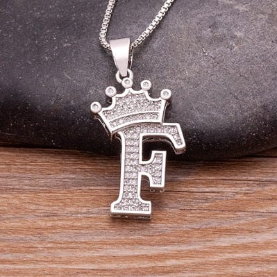 DRESSCODE F A-Z Crown Alphabet Chain