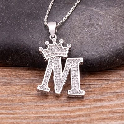 DRESSCODE M A-Z Crown Alphabet Chain