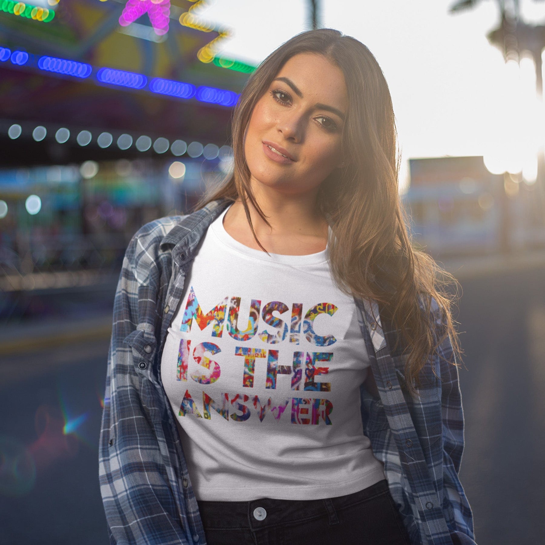 DRESSCODE Music is the Answer [Crop Top]