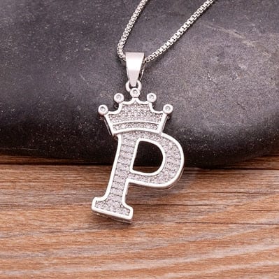 DRESSCODE P A-Z Crown Alphabet Chain