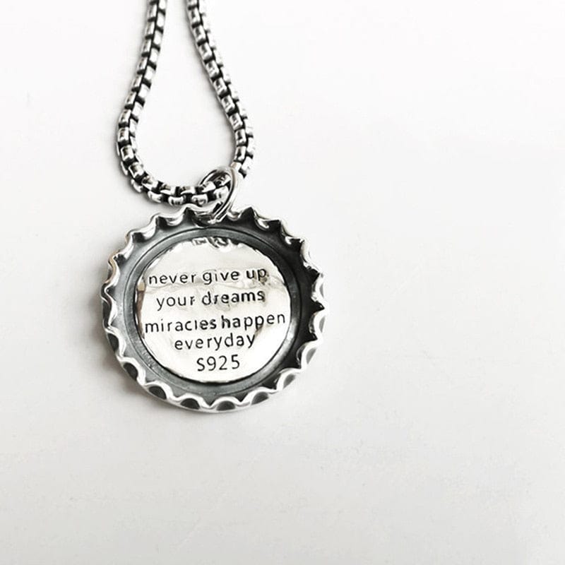 DRESSCODE Retro Coke Bottle Cap Necklace