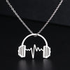 DRESSCODE Silver / 45cm Headphone Necklace