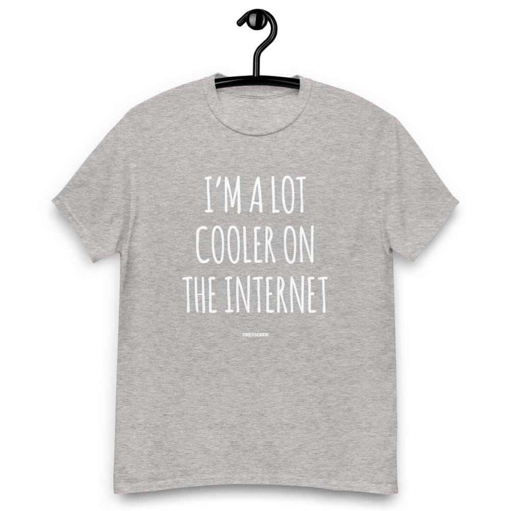 DRESSCODE Sport Grey / S I'm a lot cooler on the internet