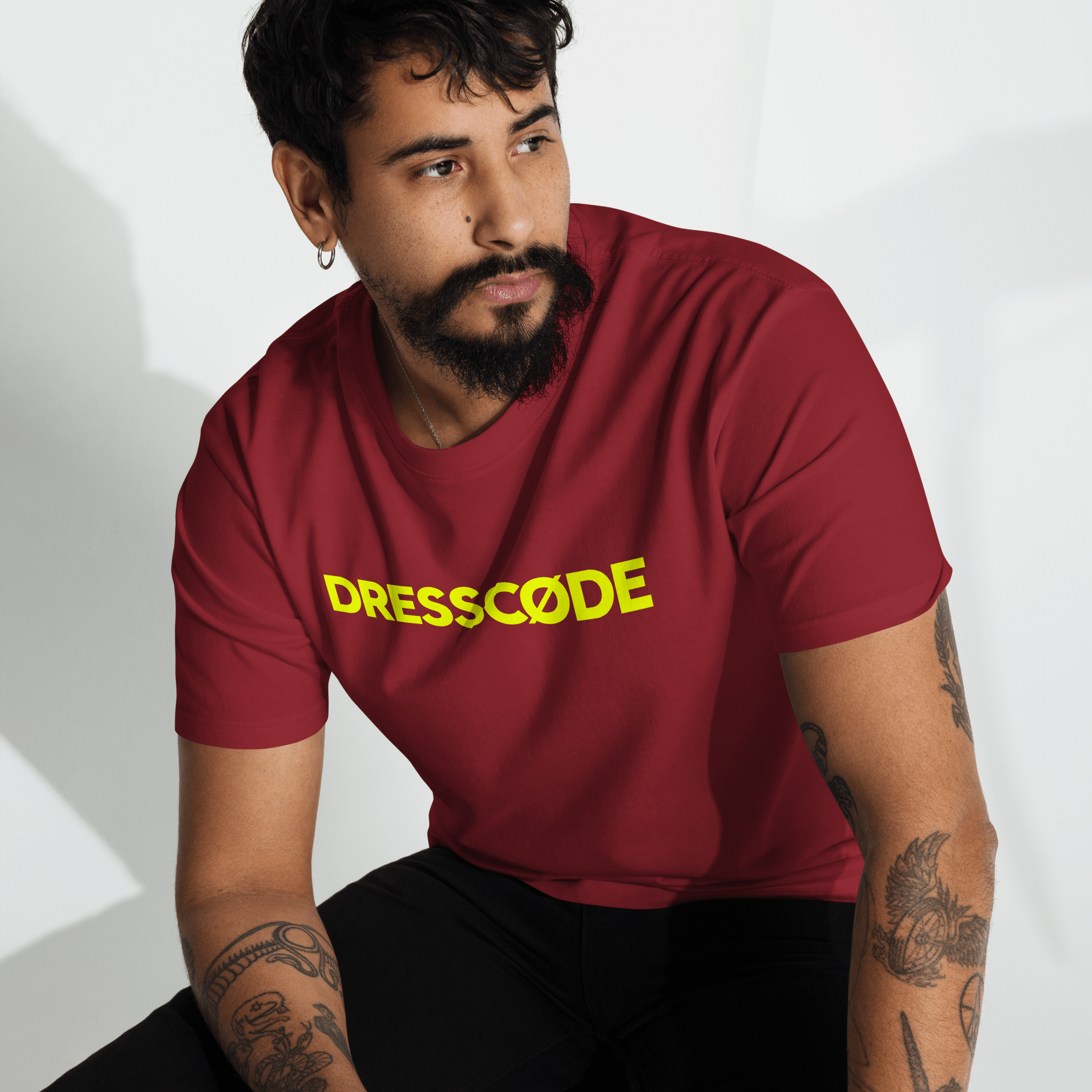 DRESSCODE T-Shirt Brick Red / S DRESSCØDE NEON