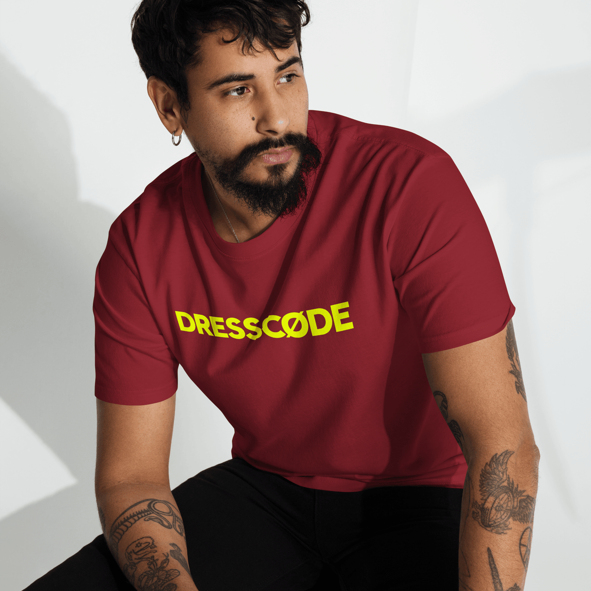 DRESSCODE T-Shirt Brick Red / S DRESSCØDE NEON