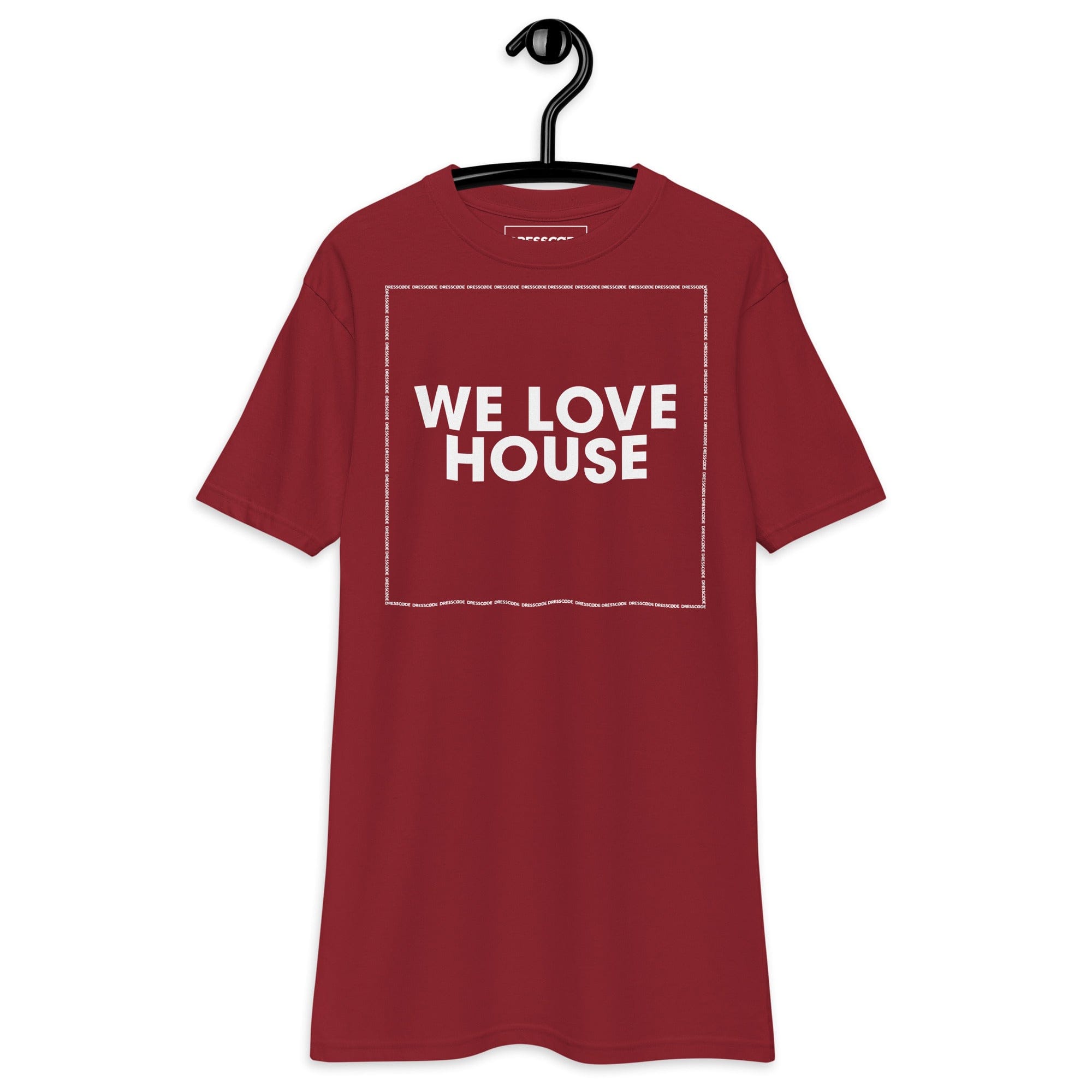 DRESSCODE T-Shirt Brick Red / S We Love House Music