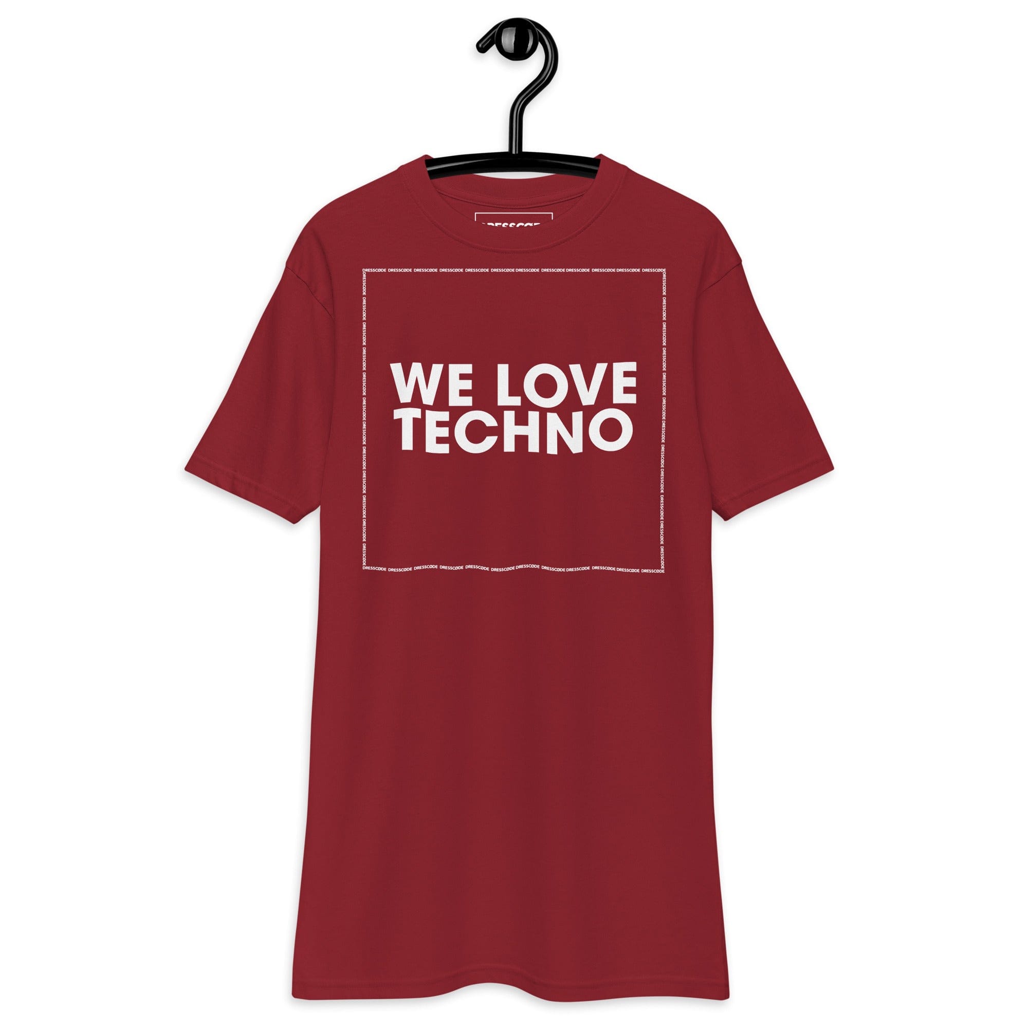 DRESSCODE T-Shirt Brick Red / S We Love Techno