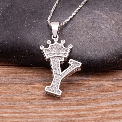 DRESSCODE Y A-Z Crown Alphabet Chain
