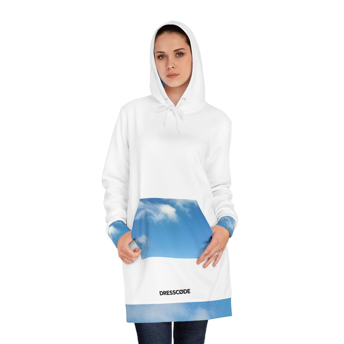 Printify All Over Prints L / Seam thread color automatically matched to design Skyy Walker Hoodie Dress